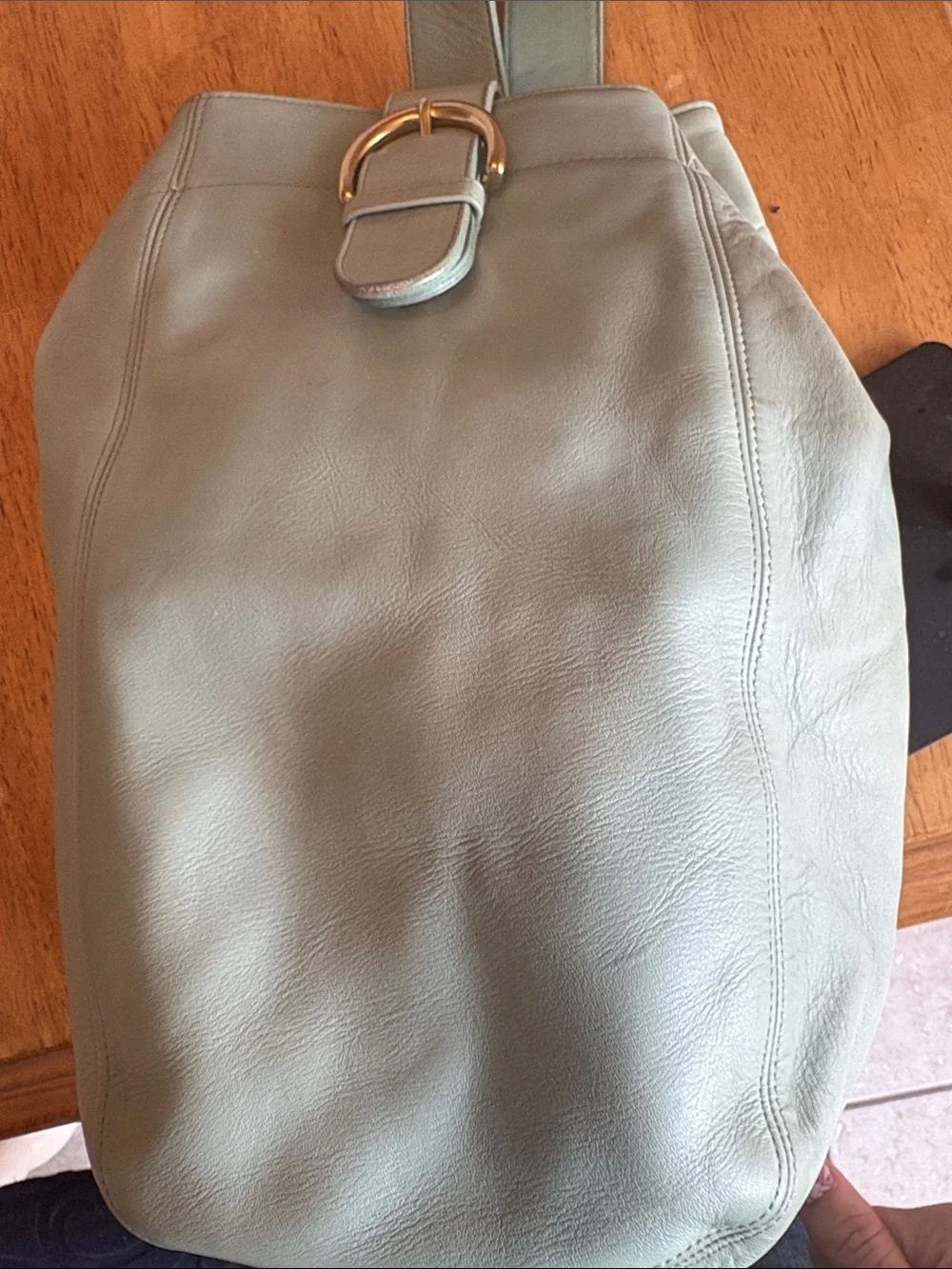 Coach vintage Aqua SoHo Sling Leather Bag with